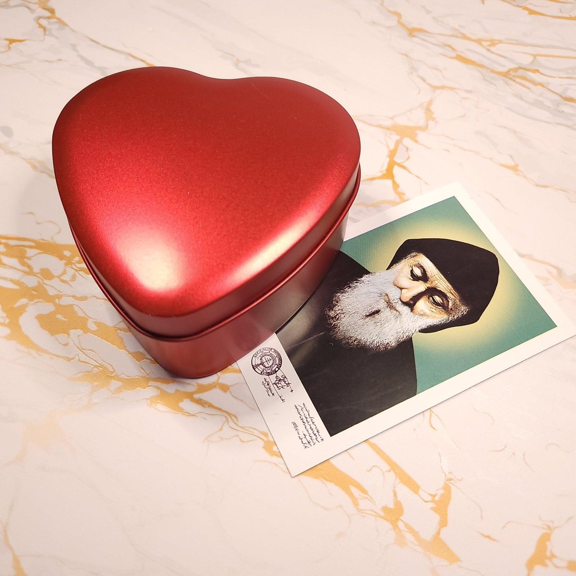 Saint Charbel - Valentine's Day Heart Box - Our Lady of Gifts