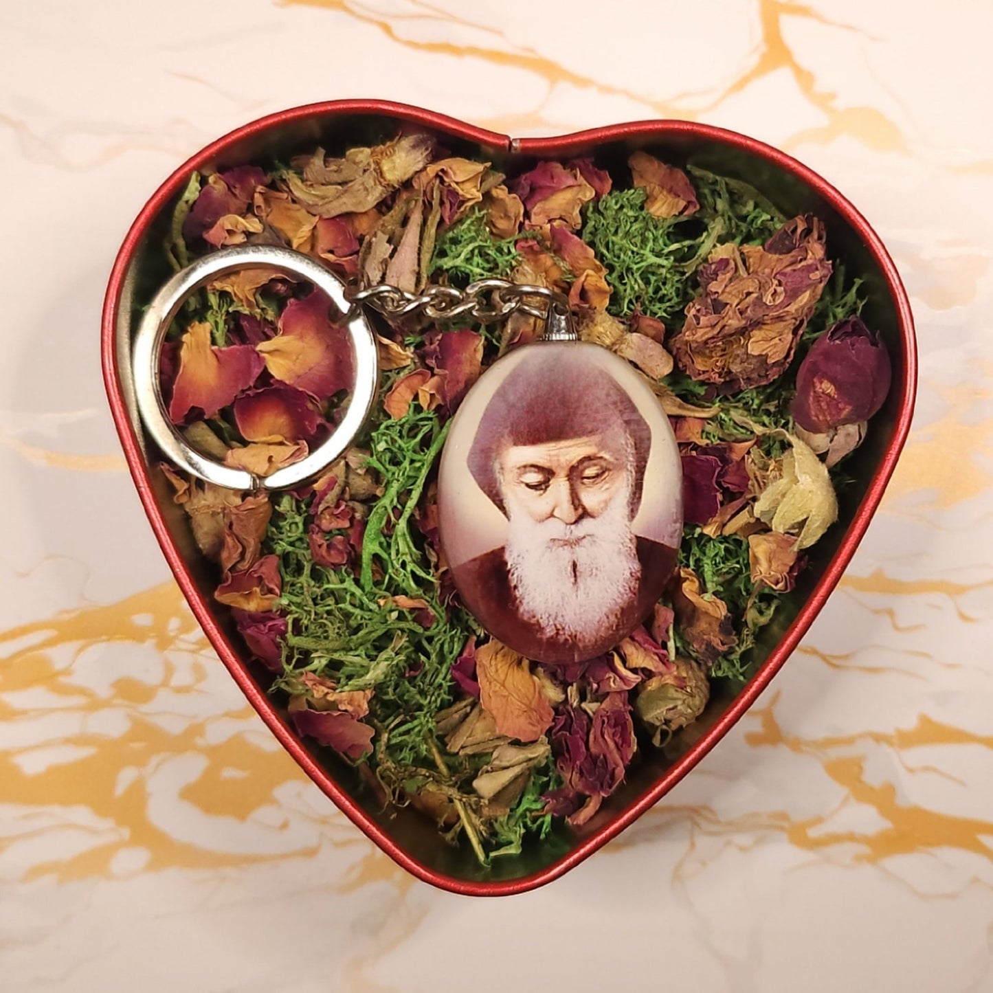 Saint Charbel - Valentine's Day Heart Box - Our Lady of Gifts