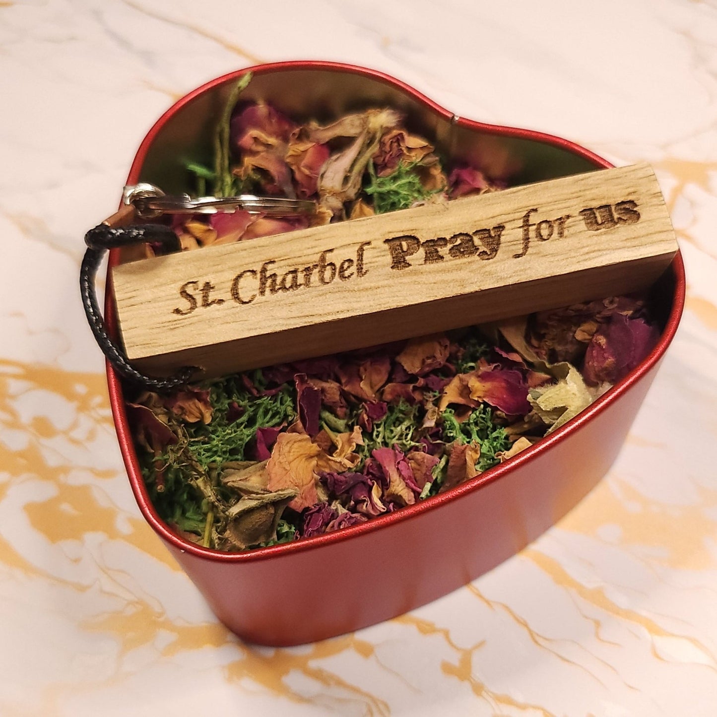 Saint Charbel - Valentine's Day Heart Box - Our Lady of Gifts