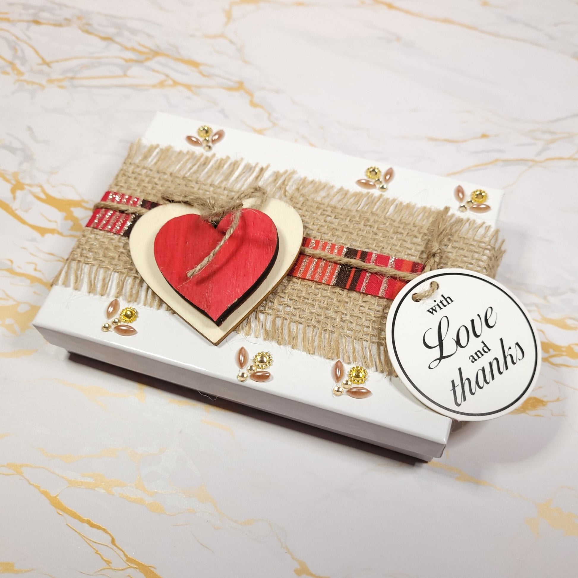 Saint Charbel Gift Box (Relic Chaplet) - Saint Valentine's Day Theme - Our Lady of Gifts