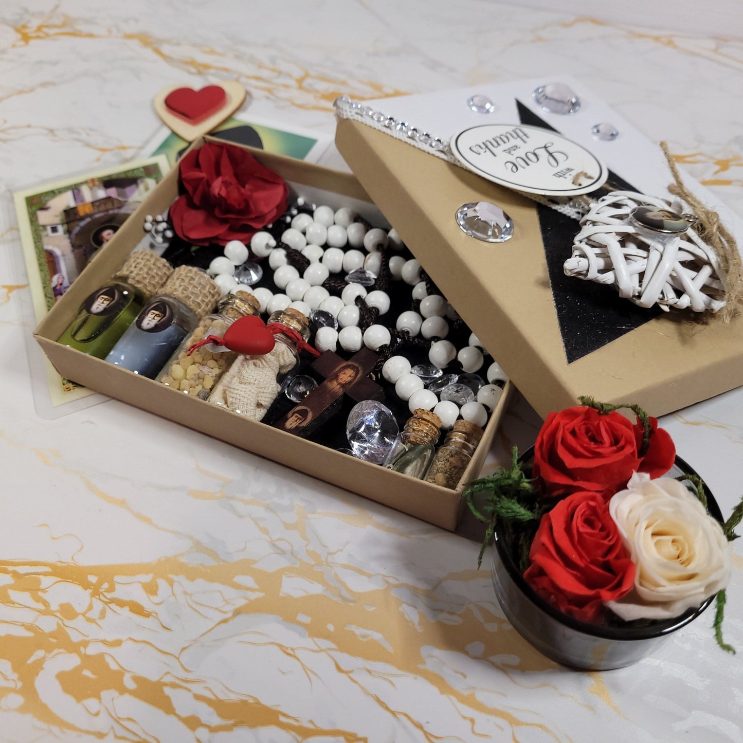 Saint Charbel St Valentine's Day Box - Our Lady of Gifts