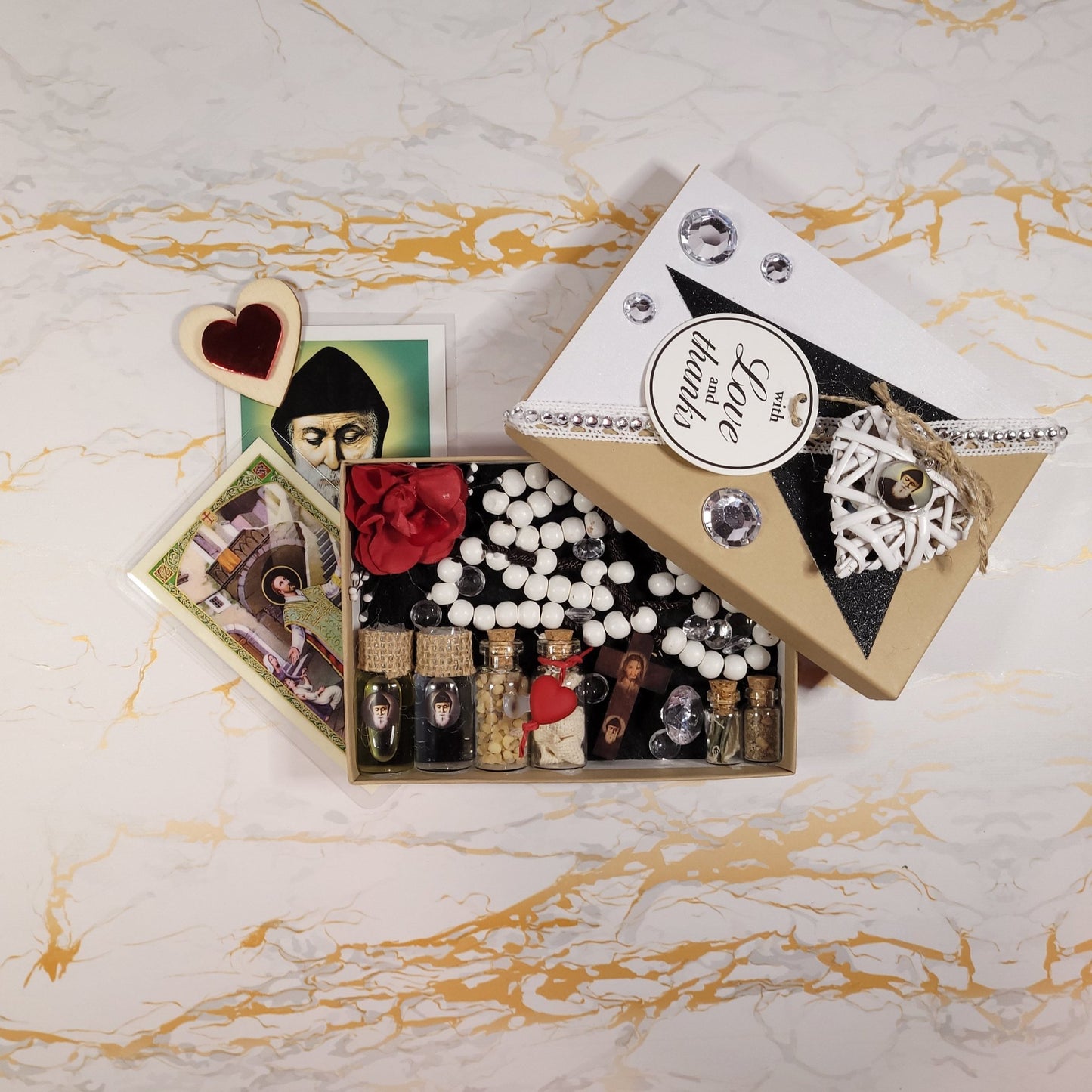 Saint Charbel St Valentine's Day Box - Our Lady of Gifts