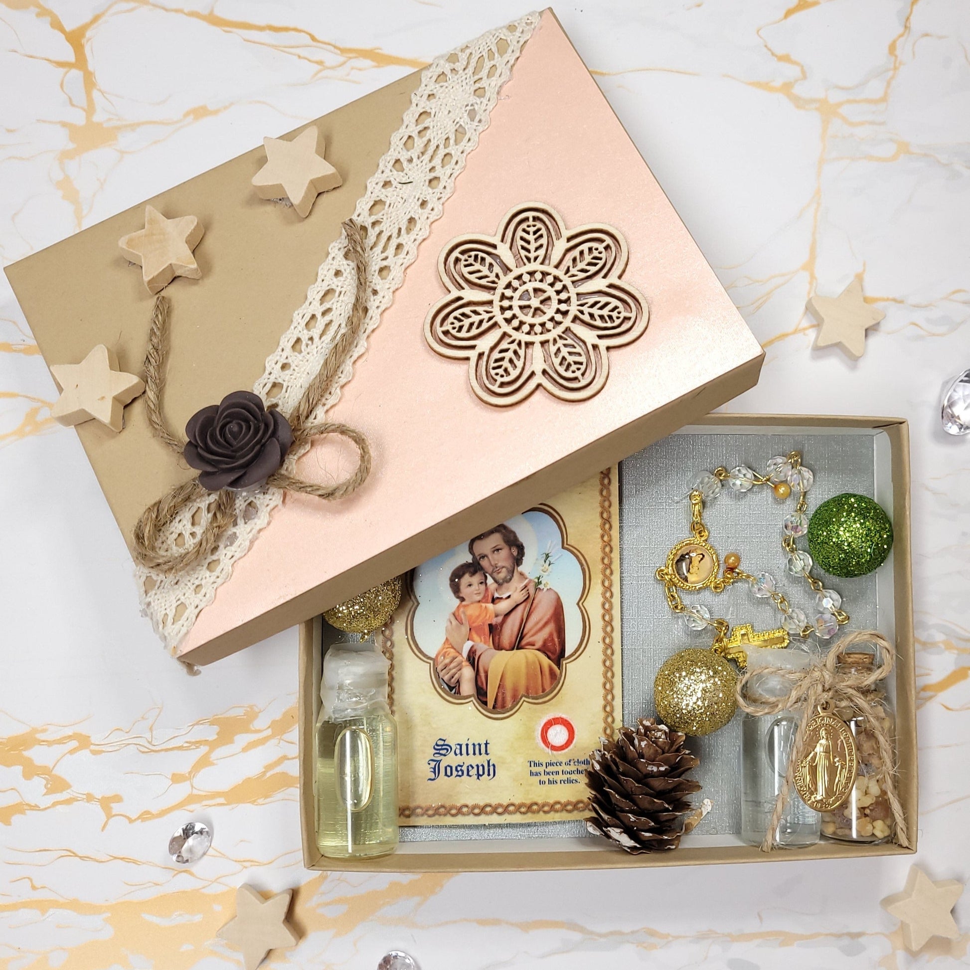Saint Joseph, Protector of the Holy Family Box - Our Lady of Gifts