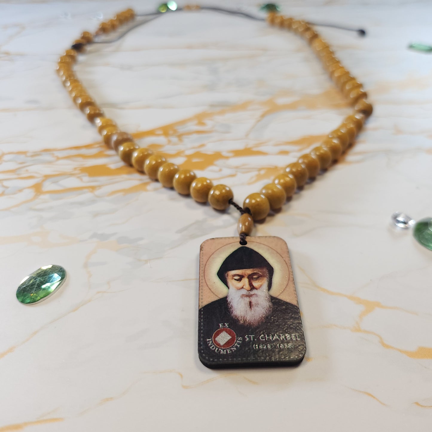 Saint Charbel Statue Box - Our Lady of Gifts