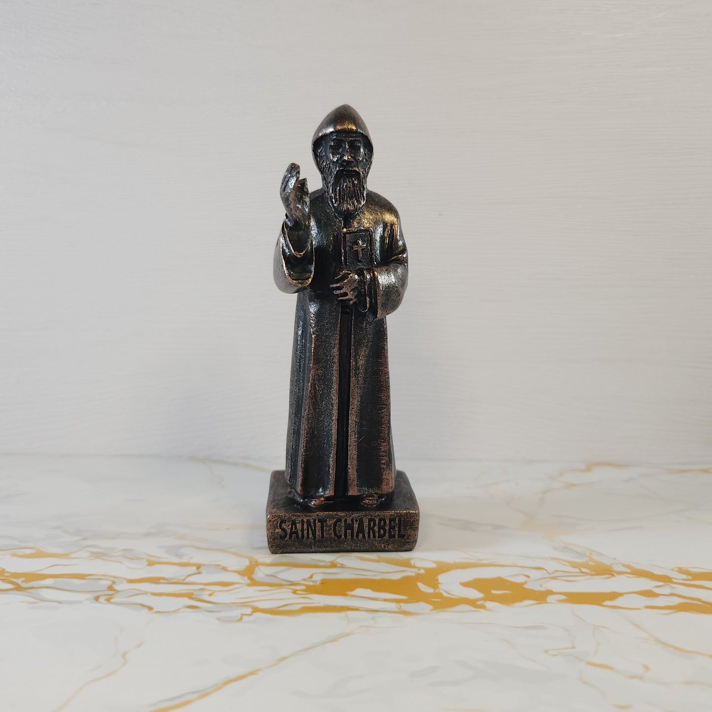 Saint Charbel Statue Box - Our Lady of Gifts