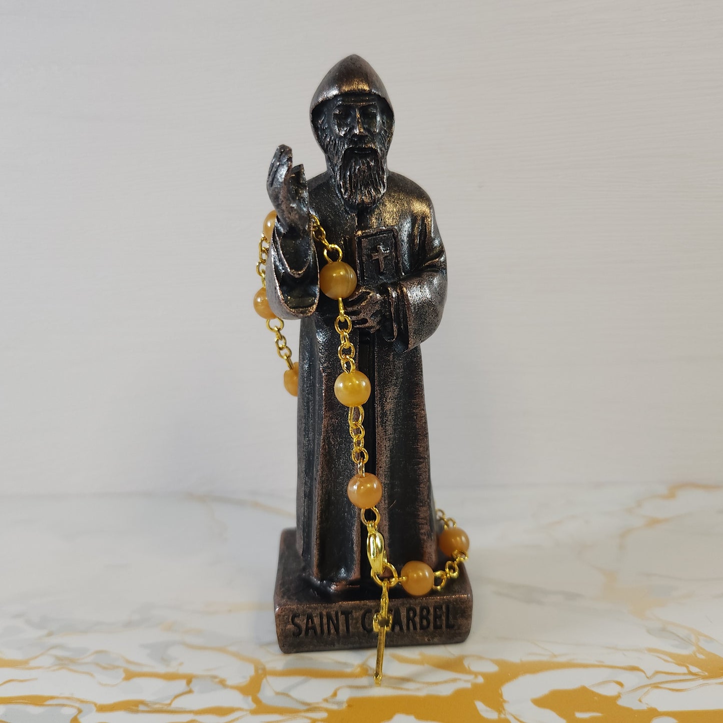 Saint Charbel Statue Box - Our Lady of Gifts