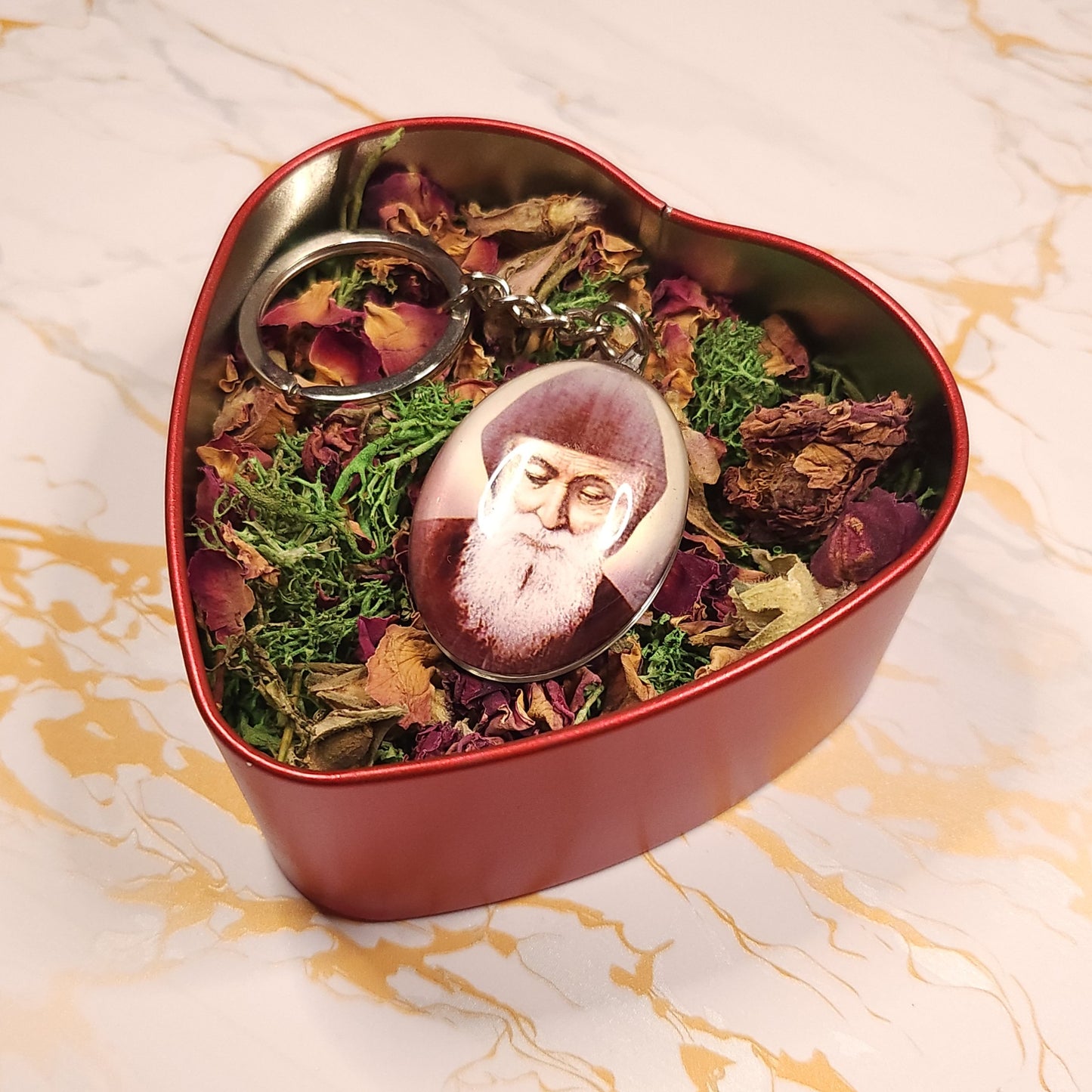 Saint Charbel - Valentine's Day Heart Box - Our Lady of Gifts