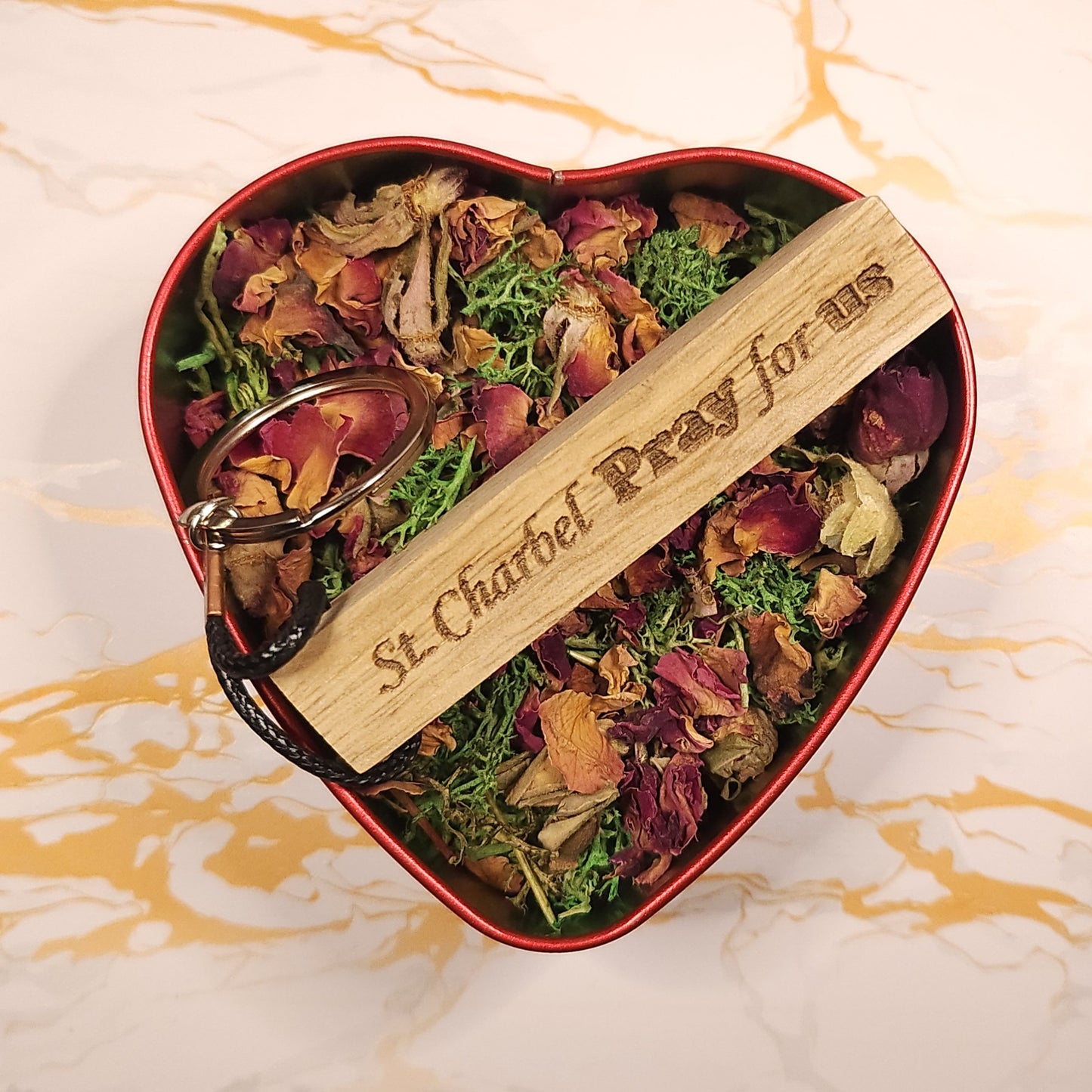 Saint Charbel - Valentine's Day Heart Box - Our Lady of Gifts