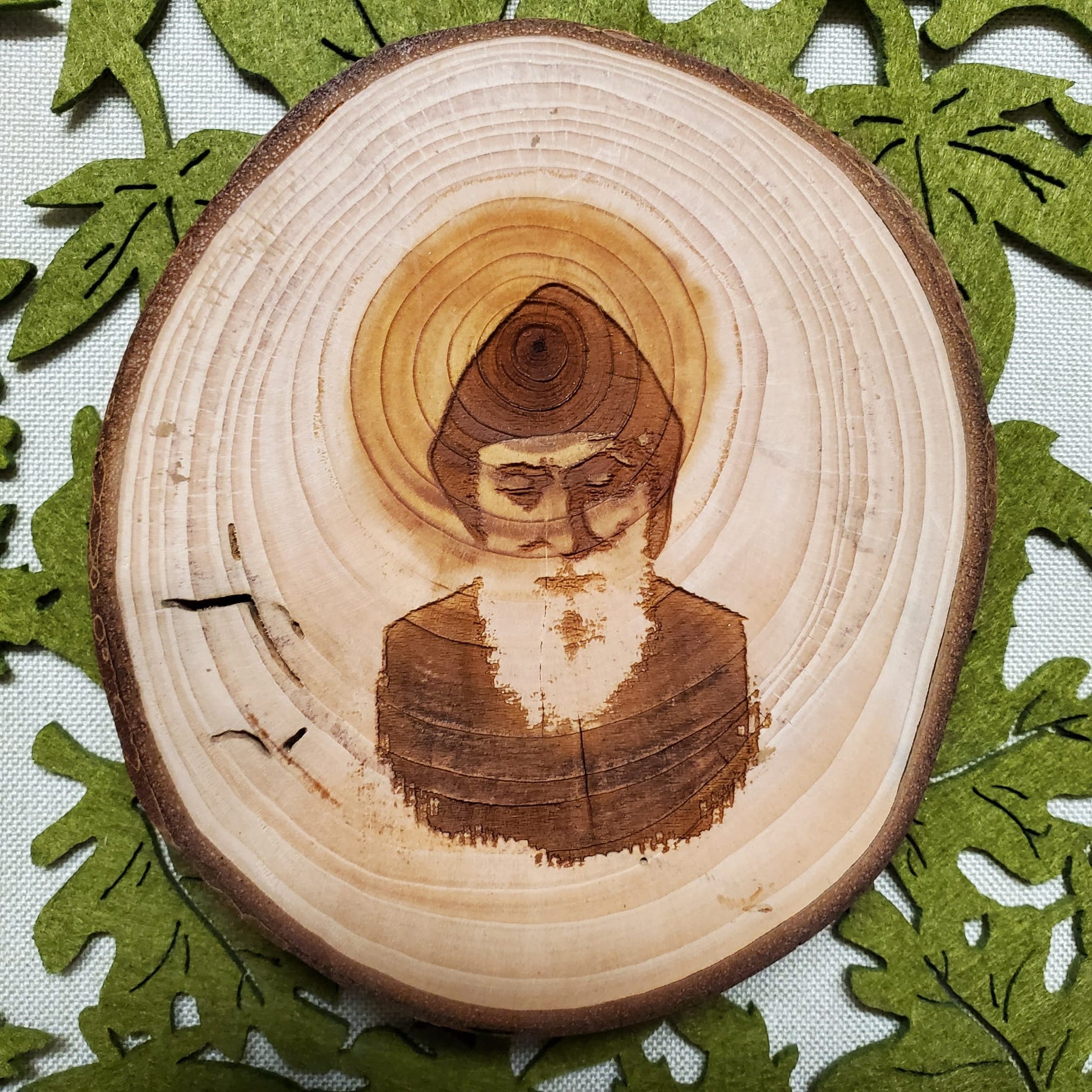 Saint Charbel, Cedar of Lebanon box - Our Lady of Gifts 
