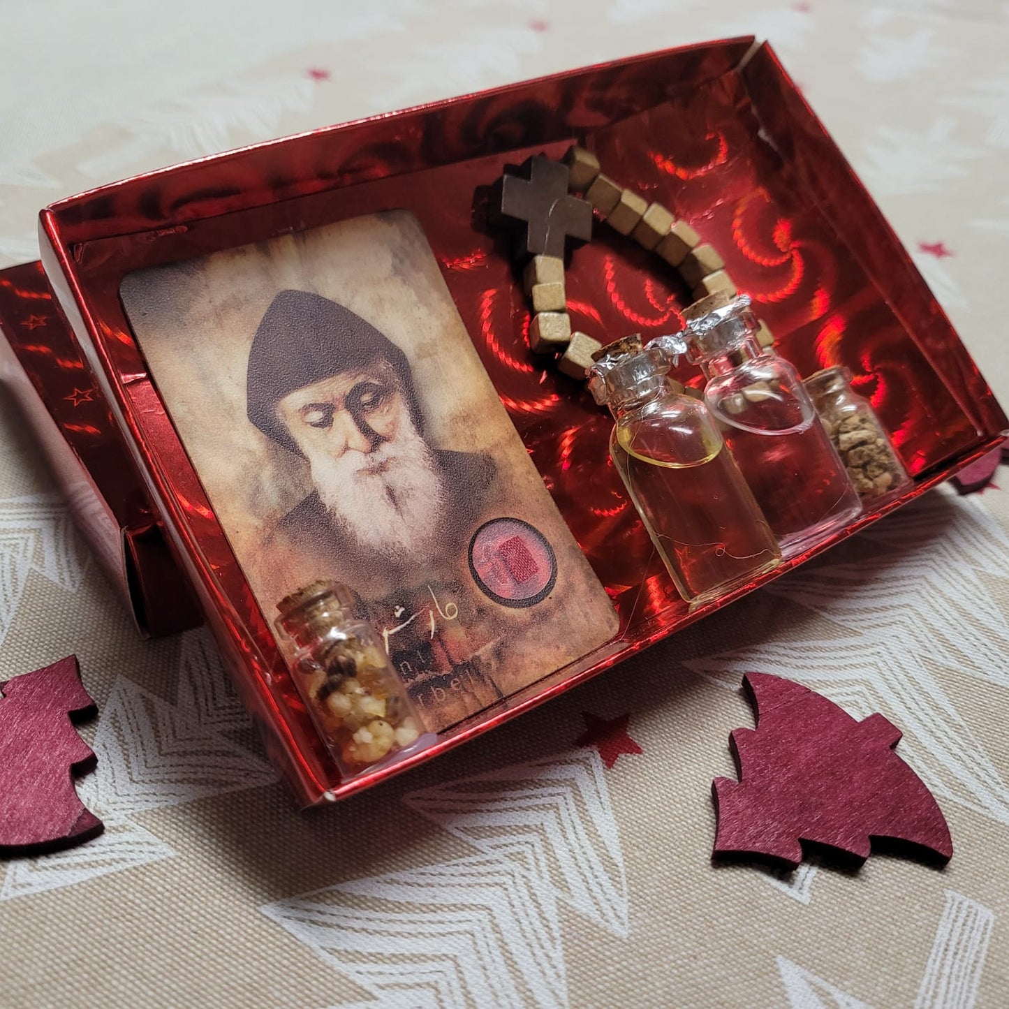 Saint Charbel Gift Box - Our Lady of Gifts 