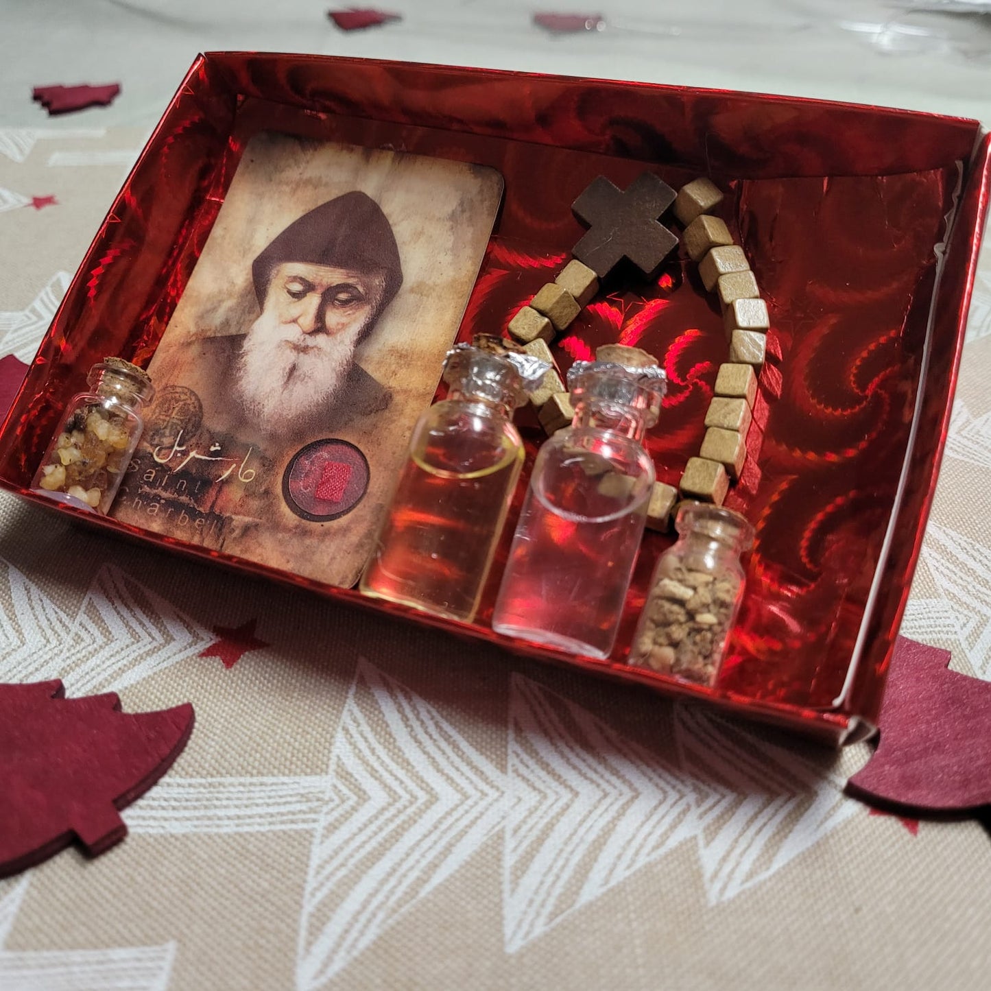 Saint Charbel Gift Box - Our Lady of Gifts 