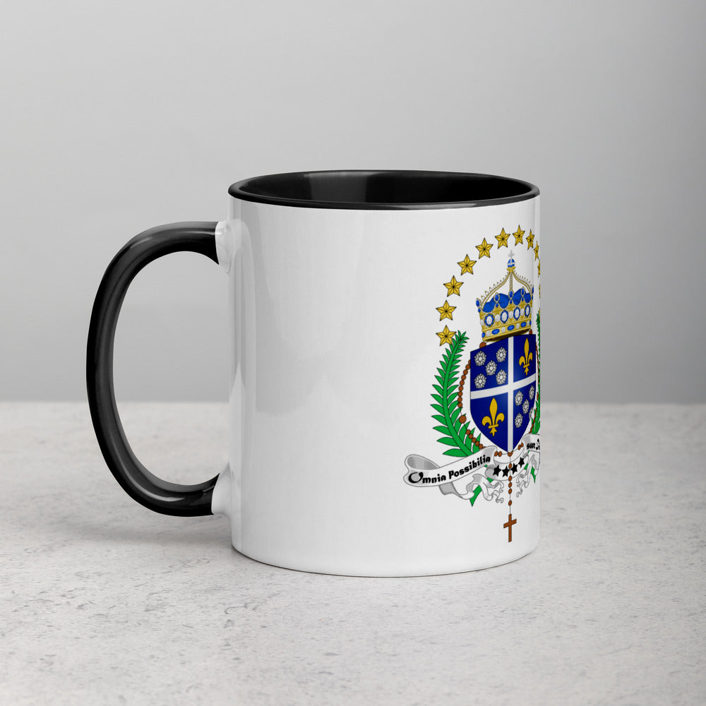 Our Lady of Gifts Mug with Color Inside - Our Lady of Gifts 