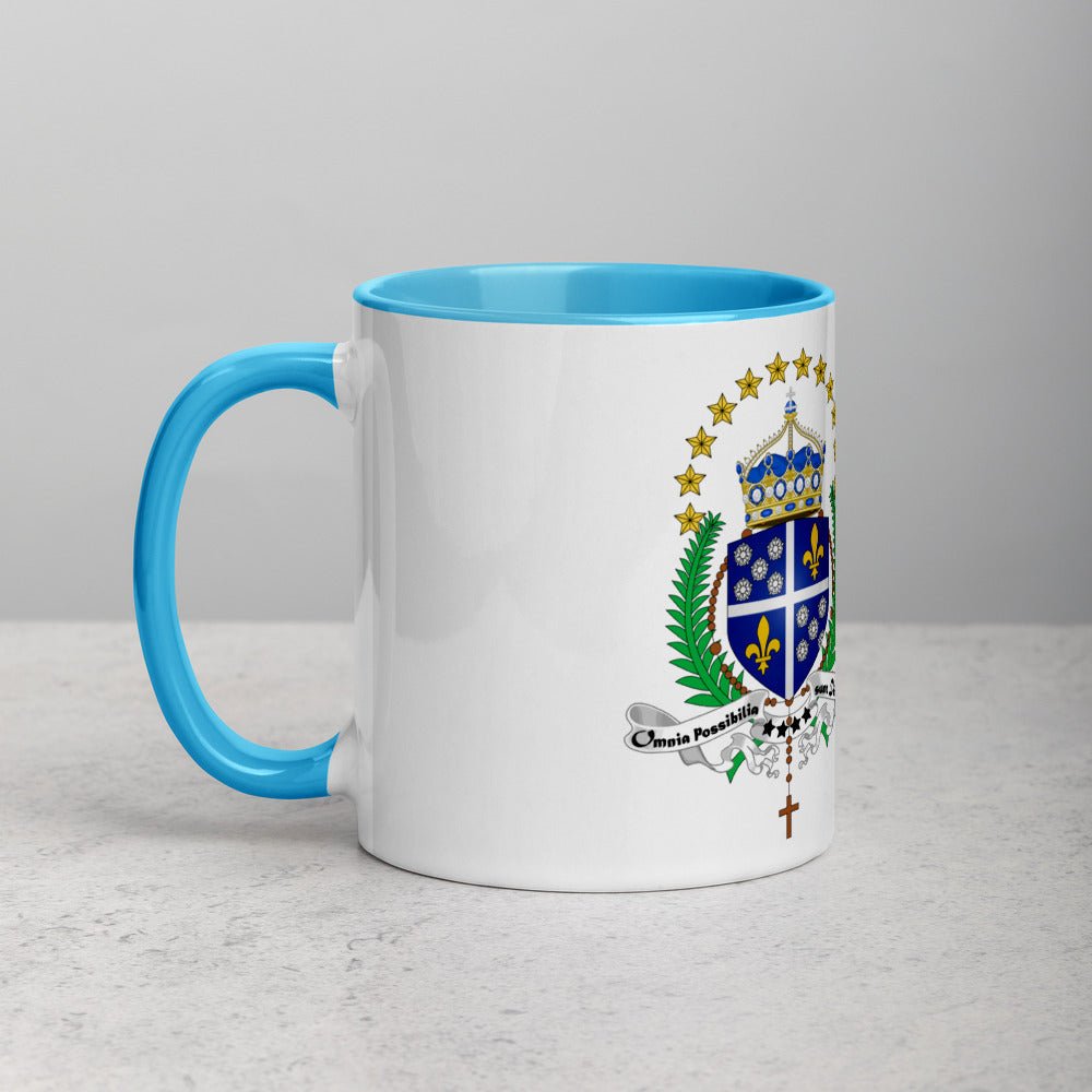Our Lady of Gifts Mug with Color Inside - Our Lady of Gifts
