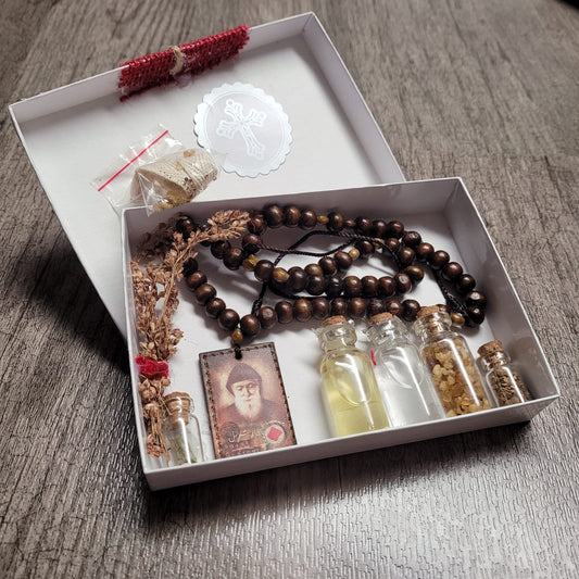 Saint Charbel Gift Box - Our Lady of Gifts